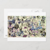 Soziale Gerechtigkeit Postkarte (Vorne/Hinten)