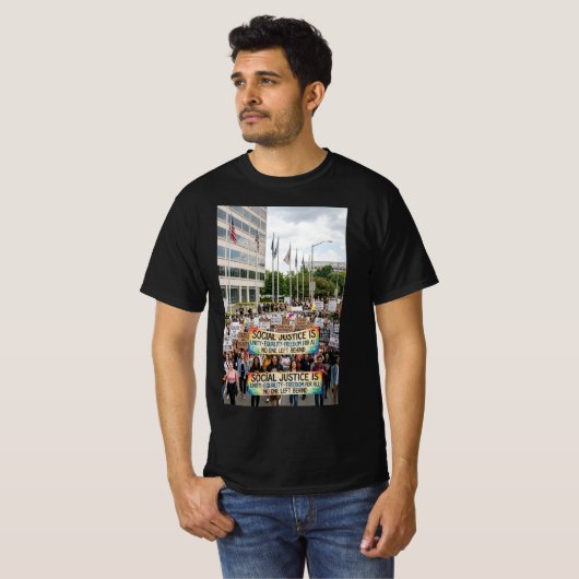 Soziale Gerechtigkeit T-Shirt (Vorne ganz)