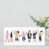 Soziale Medien (Stehend Vorderseite)