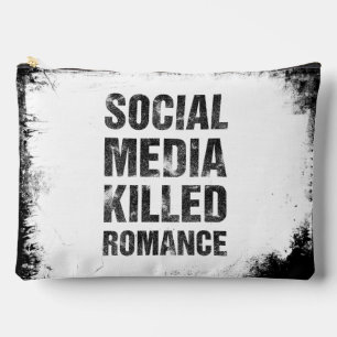 Soziale Medien haben die Romantik getötet Zubehörtasche