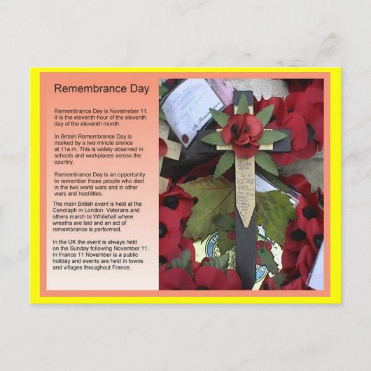 Soziale Studien, Geschichte, Gedenktag Postkarte (Vorderseite)