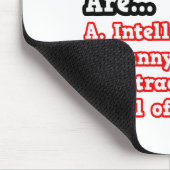 Soziale Studien Lehrer Quiz...Joke Mousepad (Ecke)