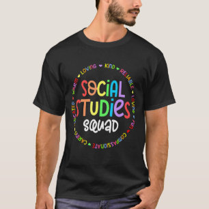 Soziale Studien zum ersten Schultag und Appreci T-Shirt