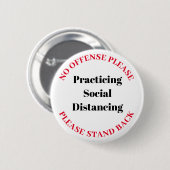 Soziale Trennung Button (Vorne & Hinten)