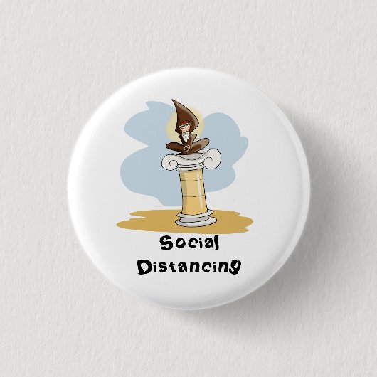 Soziale Trennung Button (Vorderseite)