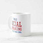 Soziale Trennung Kaffeetasse (Vorderseite Links)
