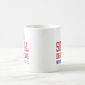 Soziale Trennung Kaffeetasse (Mittel)
