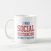 Soziale Trennung Kaffeetasse (Links)