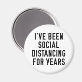 Soziale Trennung Magnet (Vorderseite/Rückseite)