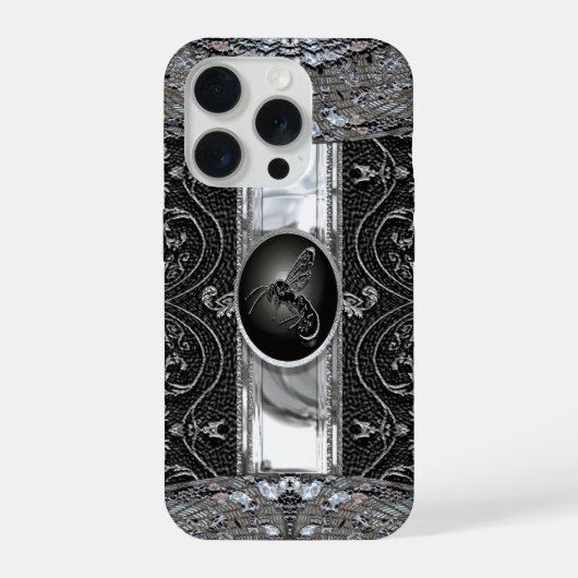 Soziale Wespe iPhone Hülle (Rückseite)