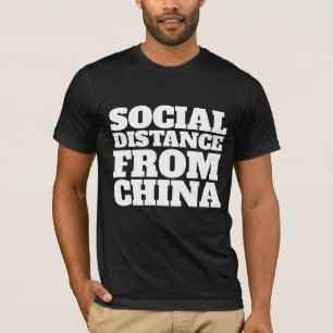SOZIALER ABSTAND VON CHINA T-SHIRTS TEES