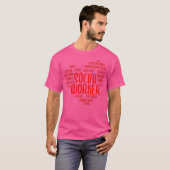Sozialer Beruf der Sozialarbeiter T-Shirt (Vorne ganz)