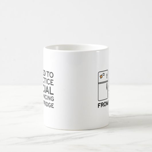 Sozialer Kühlschrank Kaffeetasse (Mittel)
