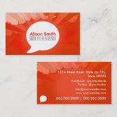 Sozialer Media/SEM/SEO Visitenkarte (Vorne/Hinten)