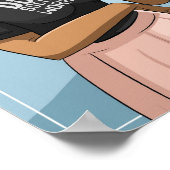 Soziales Bewusstsein (Matte) Poster (Ecke)