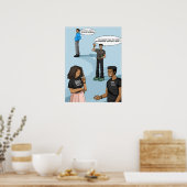 Soziales Bewusstsein (Matte) Poster (Küche)