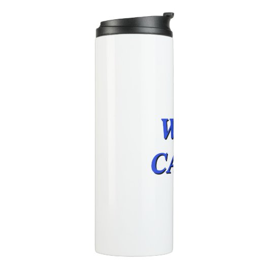 soziales sarkastisches Ideal Nervendesign Thermosbecher (Nach links gedreht)