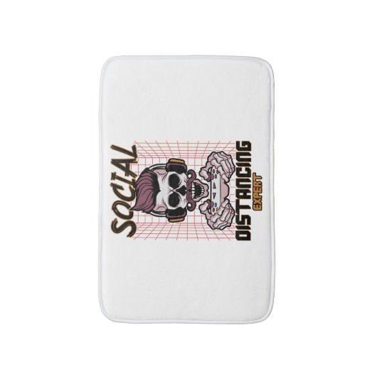 Soziales und professionelles Spieldesign Badematte (Vorderseite Vertikal)