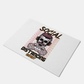 Soziales und professionelles Spieldesign Fußmatte (Schrägansicht)