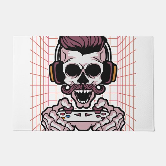 Soziales und professionelles Spieldesign Fußmatte (Vorderseite)