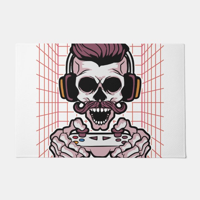 Soziales und professionelles Spieldesign Fußmatte (Vorderseite)