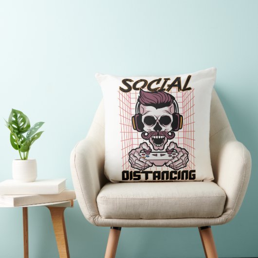 Soziales und professionelles Spieldesign Kissen (Stuhl )