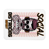 Soziales und professionelles Spieldesign Magnet (Horizontal)