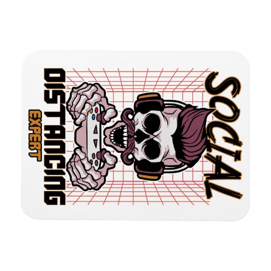 Soziales und professionelles Spieldesign Magnet (Horizontal)