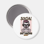 Soziales und professionelles Spieldesign Magnet (Vorderseite/Rückseite)
