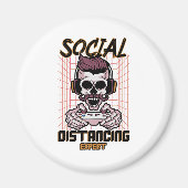 Soziales und professionelles Spieldesign Magnet (Vorne)