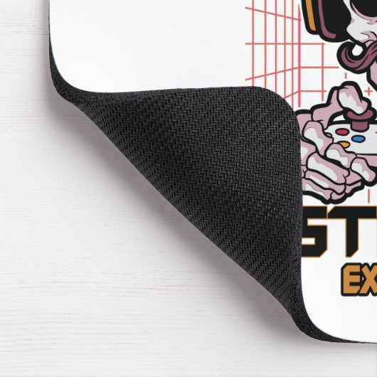 Soziales und professionelles Spieldesign Mousepad (Ecke)