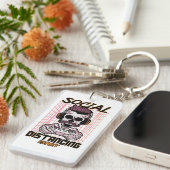 Soziales und professionelles Spieldesign Schlüsselanhänger (Vorderseite rechts)