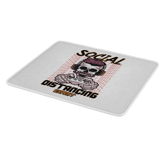 Soziales und professionelles Spieldesign Schneidebrett (Ecke)