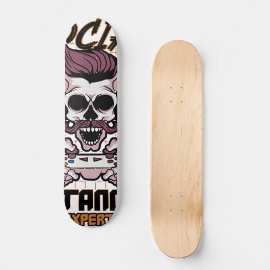 Soziales und professionelles Spieldesign Skateboard (Vorderseite)