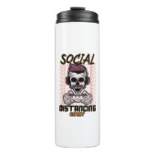 Soziales und professionelles Spieldesign Thermosbecher (Vorderseite)