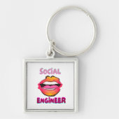 Sozialingenieur Schlüsselanhänger (Vorne)
