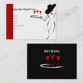 Sozialischer Mixer Visitenkarte (Vorne/Hinten)