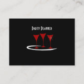 Sozialischer Mixer Visitenkarte (Rückseite)