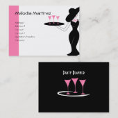 Sozialischer Mixer Visitenkarte (Vorne/Hinten)