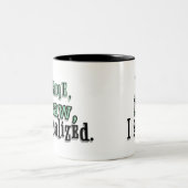 sozialisieren zweifarbige tasse (Mittel)