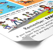 Sozialisierung Ihres Hundes Poster (Ecke)