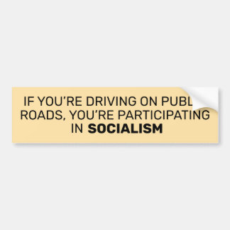 Sozialismus Autoaufkleber