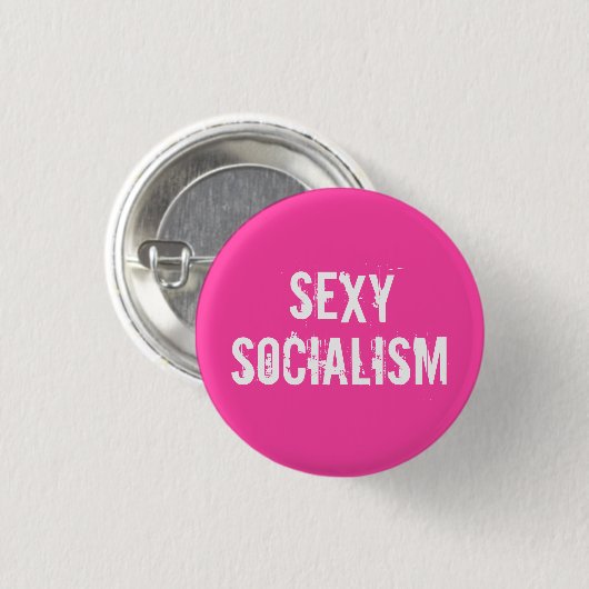 Sozialismus Button (Vorne & Hinten)