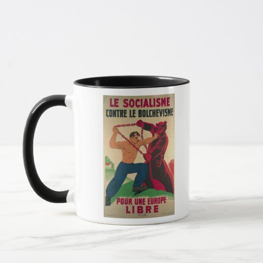 Sozialismus gegen Bolshevism für ein freies Tasse (Links)