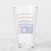 Sozialismus in Amerika sieht etwas sagen Glas (Rückseite)