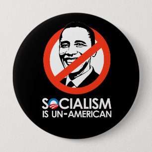 Sozialismus ist UnAmerican Button