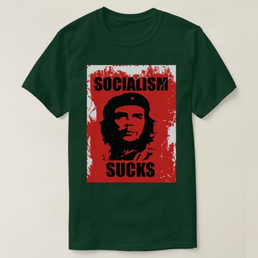 Sozialismus ist zum Kotzen T-Shirt (Design vorne)