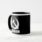 Sozialismus-Kaffee-Tasse Tasse (Vorderseite Links)
