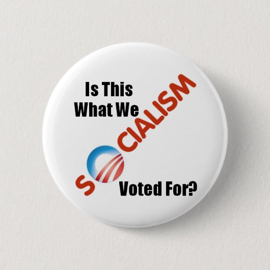 SOZIALISMUS Knopf Button (Vorderseite)