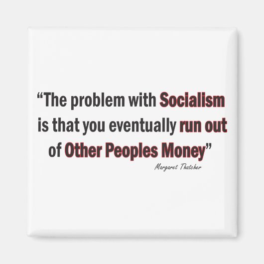 SOZIALISMUS MAGNET (Vorne)